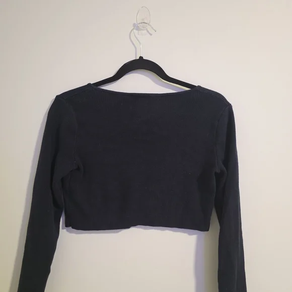 Brandy Melville Black Button-Up Cardigan - Picture 2 of 6